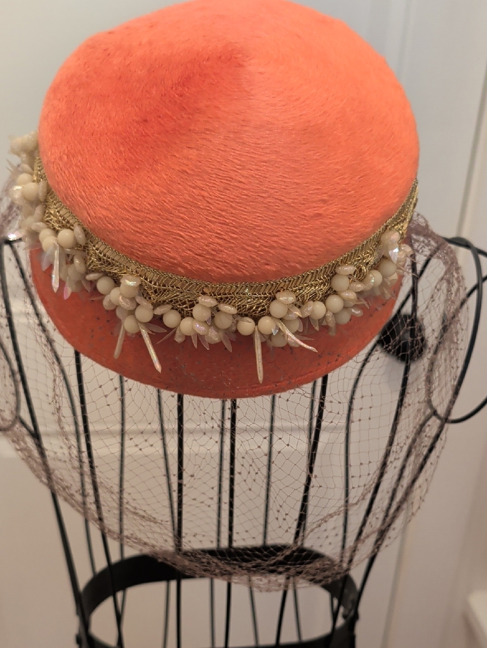 Vintage Brushed Fur Hat